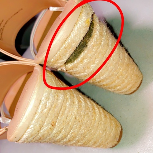 White and Tan Wedges - Picture 4 of 4